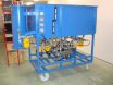 Výroba hydraulického proplachovacího a plnícího agregátu pro montážní linku stavebních strojů.
